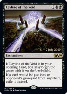(image for) Leyline of the Void - Core Set 2020 Prerelease Promo