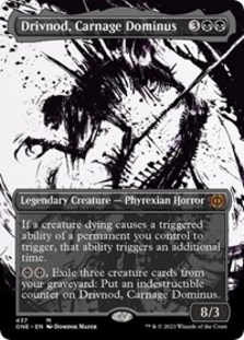 (image for) Drivnod, Carnage Dominus (Borderless) (Foil)