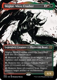 (image for) Migloz, Maze Crusher (Showcase) (Step-and-Compleat Foil) (Foil)