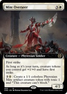 (image for) Mite Overseer (Extended Art) (Foil)