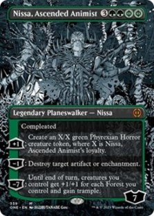 (image for) Nissa, Ascended Animist (Borderless) (Foil)