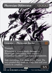 (image for) Phyrexian Obliterator (Showcase) (Foil)