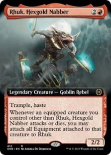 (image for) Rhuk, Hexgold Nabber (Extended Art) (Foil)