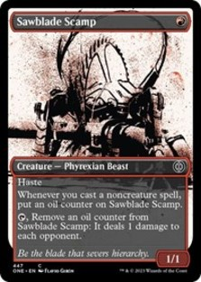(image for) Sawblade Scamp (Showcase) (Step-and-Compleat Foil) (Foil)