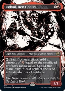 (image for) Slobad, Iron Goblin (Showcase) (Foil)