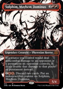 (image for) Solphim, Mayhem Dominus (Borderless) (Foil)