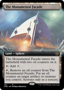(image for) The Monumental Facade (Extended Art) (Foil)
