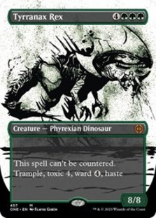 (image for) Tyrranax Rex (Showcase) (Step-and-Compleat Foil) (Foil)