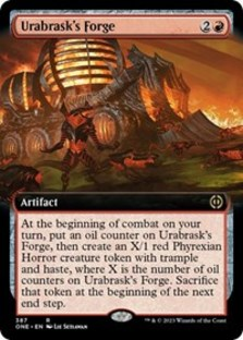 (image for) Urabrask's Forge (Extended Art) (Foil)