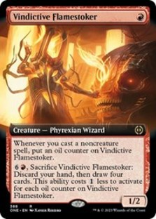 (image for) Vindictive Flamestoker (Extended Art) (Foil)