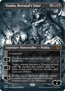 (image for) Vraska, Betrayal's Sting (Borderless) (Foil)