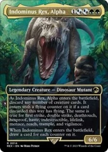 (image for) Indominus Rex, Alpha (Borderless)