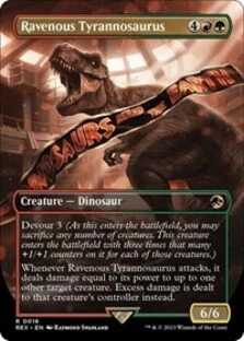 (image for) Ravenous Tyrannosaurus (Borderless)