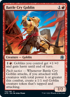 (image for) Battle Cry Goblin