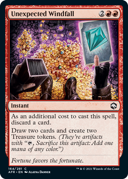 (image for) Unexpected Windfall
