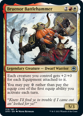 (image for) Bruenor Battlehammer (Foil)