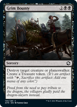 (image for) Grim Bounty (Foil)