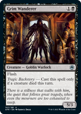 (image for) Grim Wanderer (Foil)