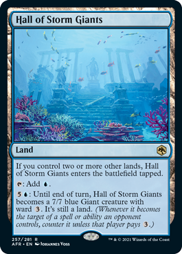 (image for) Hall of Storm Giants (Foil)