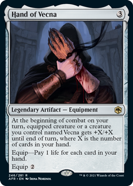 (image for) Hand of Vecna (Foil)