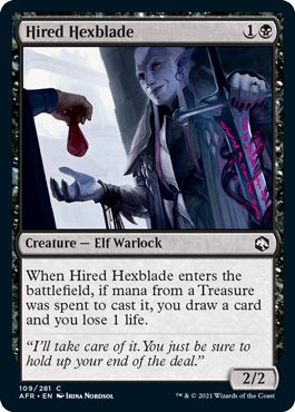 (image for) Hired Hexblade (Foil)