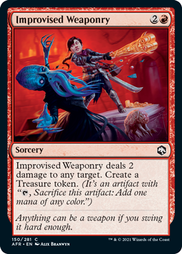 (image for) Improvised Weaponry (Foil)