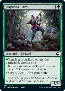 (image for) Inspiring Bard (Foil)