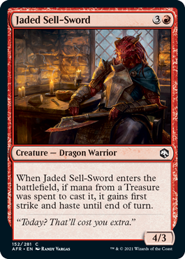 (image for) Jaded Sell-Sword (Foil)