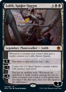 (image for) Lolth, Spider Queen (Foil)