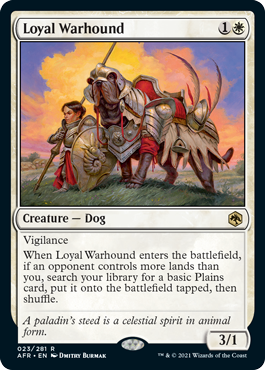 (image for) Loyal Warhound (Foil)
