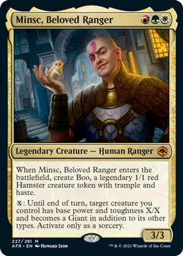 (image for) Minsc, Beloved Ranger (Foil)