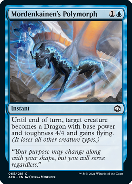 (image for) Mordenkainen's Polymorph (Foil)