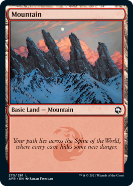 (image for) Mountain (Foil)