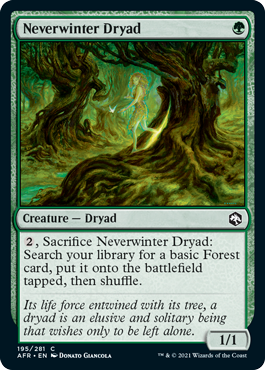 (image for) Neverwinter Dryad (Foil)