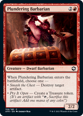 (image for) Plundering Barbarian (Foil)