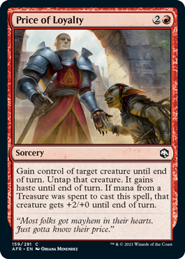 (image for) Price of Loyalty (Foil)