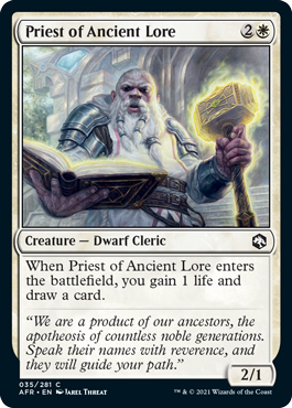 (image for) Priest of Ancient Lore (Foil)