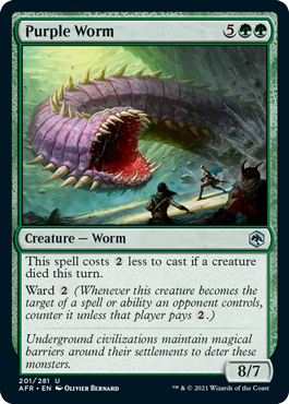 (image for) Purple Worm (Foil)