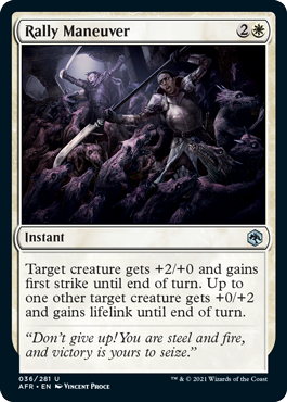 (image for) Rally Maneuver (Foil)