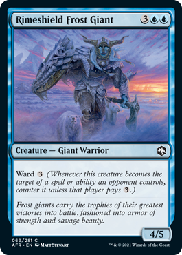 (image for) Rimeshield Frost Giant (Foil)