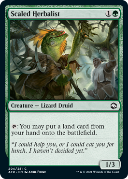 (image for) Scaled Herbalist (Foil)
