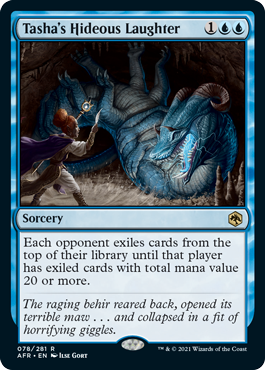 (image for) Tasha's Hideous Laughter (Foil)