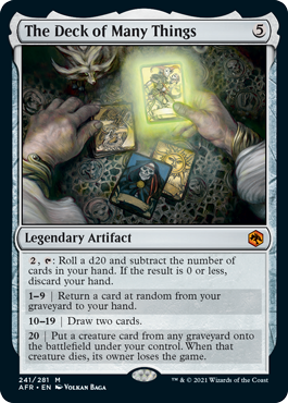 (image for) The Deck of Many Things (Foil)