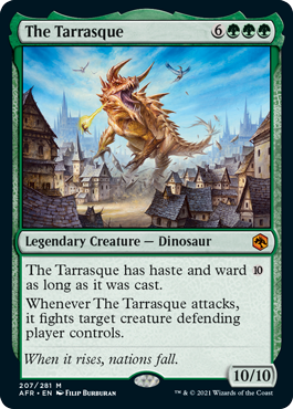 (image for) The Tarrasque (Foil)