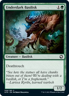 (image for) Underdark Basilisk (Foil)