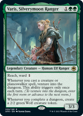 (image for) Varis, Silverymoon Ranger (Foil)