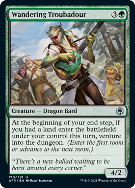 (image for) Wandering Troubadour (Foil)