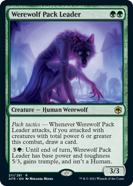 (image for) Werewolf Pack Leader (Foil)