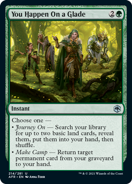 (image for) You Happen On a Glade (Foil)