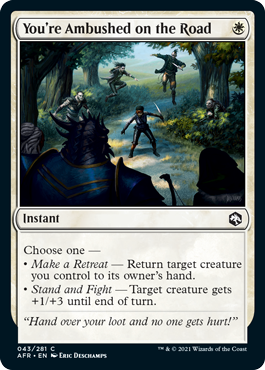 (image for) You're Ambushed on the Road (Foil)